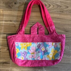 Pink Care Bears Baby Diaper bag Tote Bag